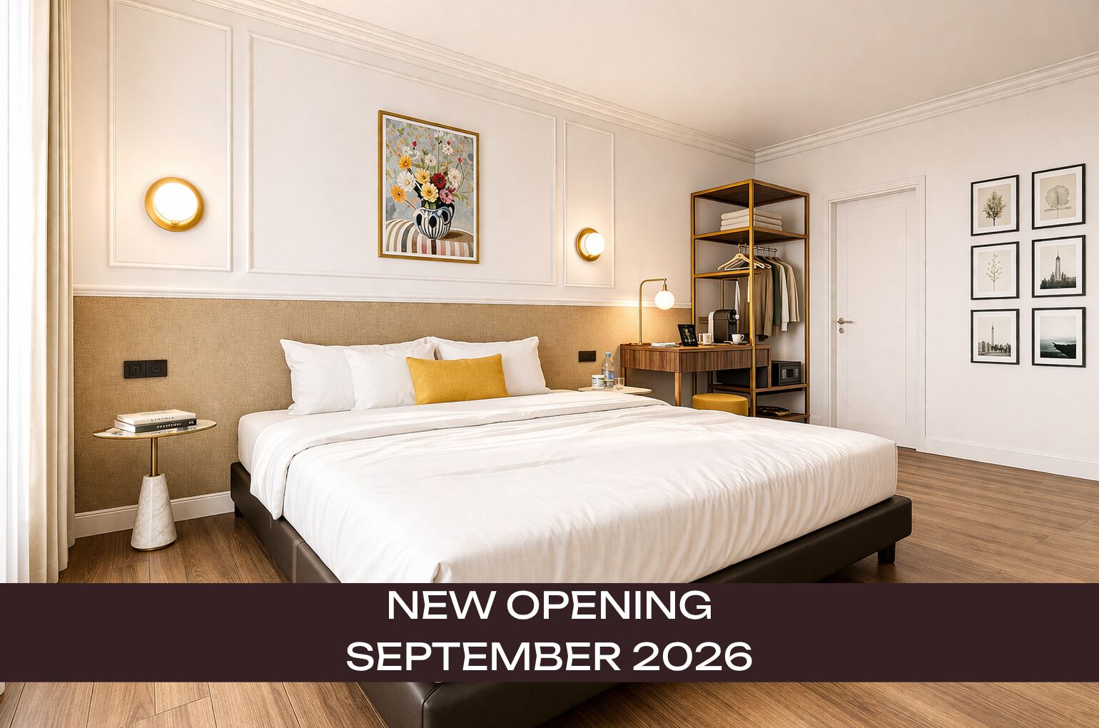 Deluxe Double Room | Premium bedding, in-room safe, desk, laptop workspace