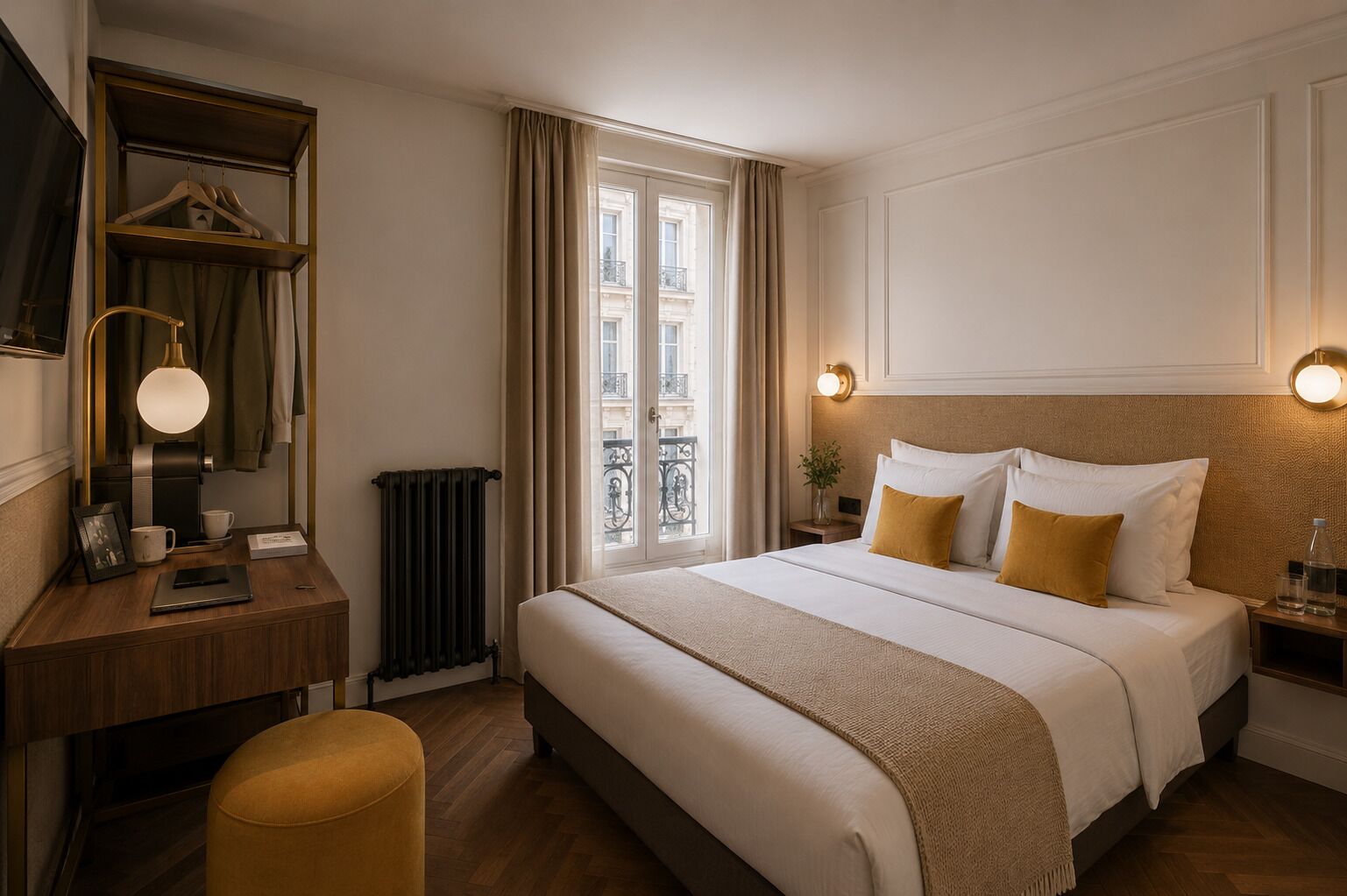 Superior-Doppelzimmer | Hochwertige Bettwaren, Zimmersafe, Schreibtisch