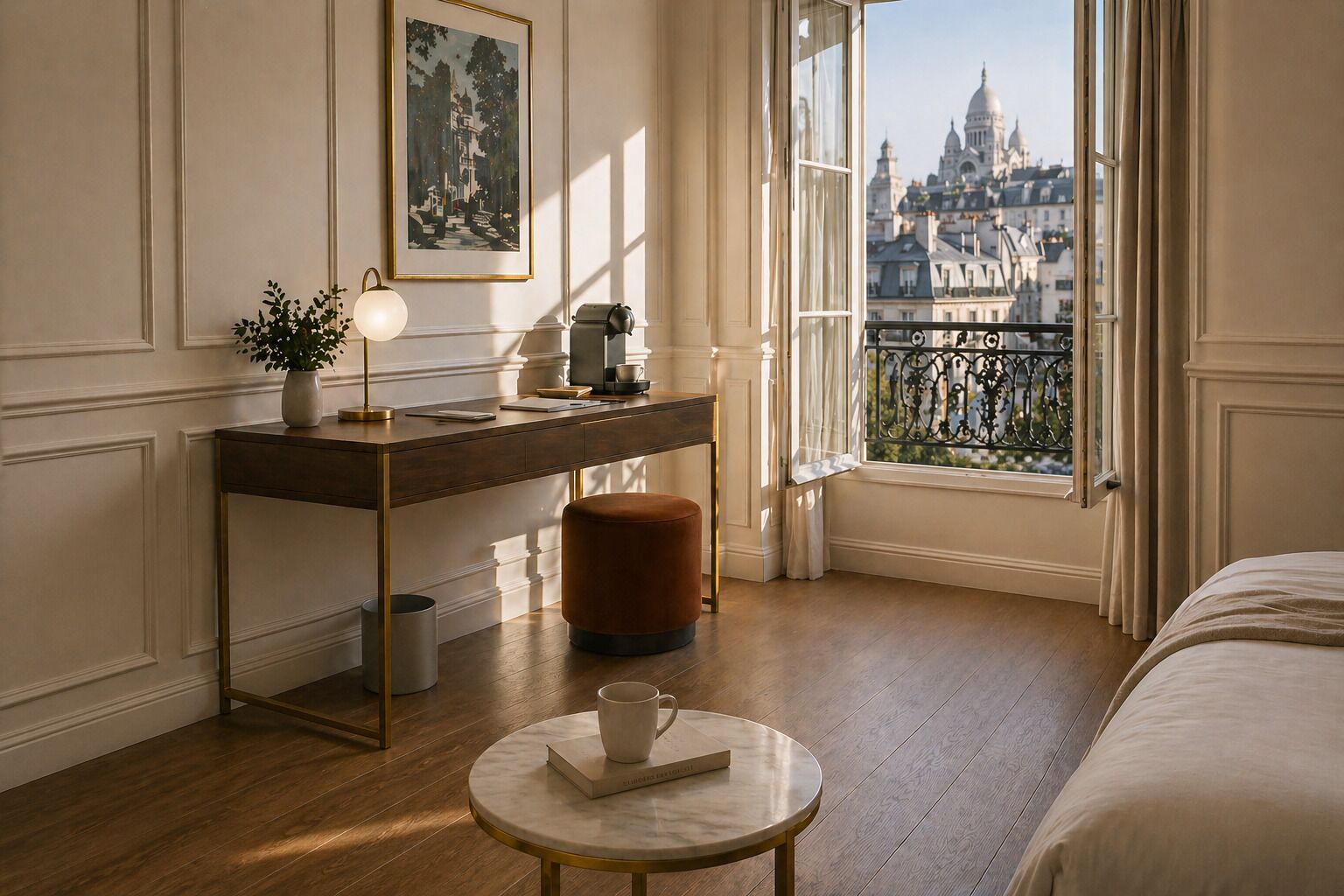 Superior Double Room | Premium bedding, in-room safe, desk, laptop workspace