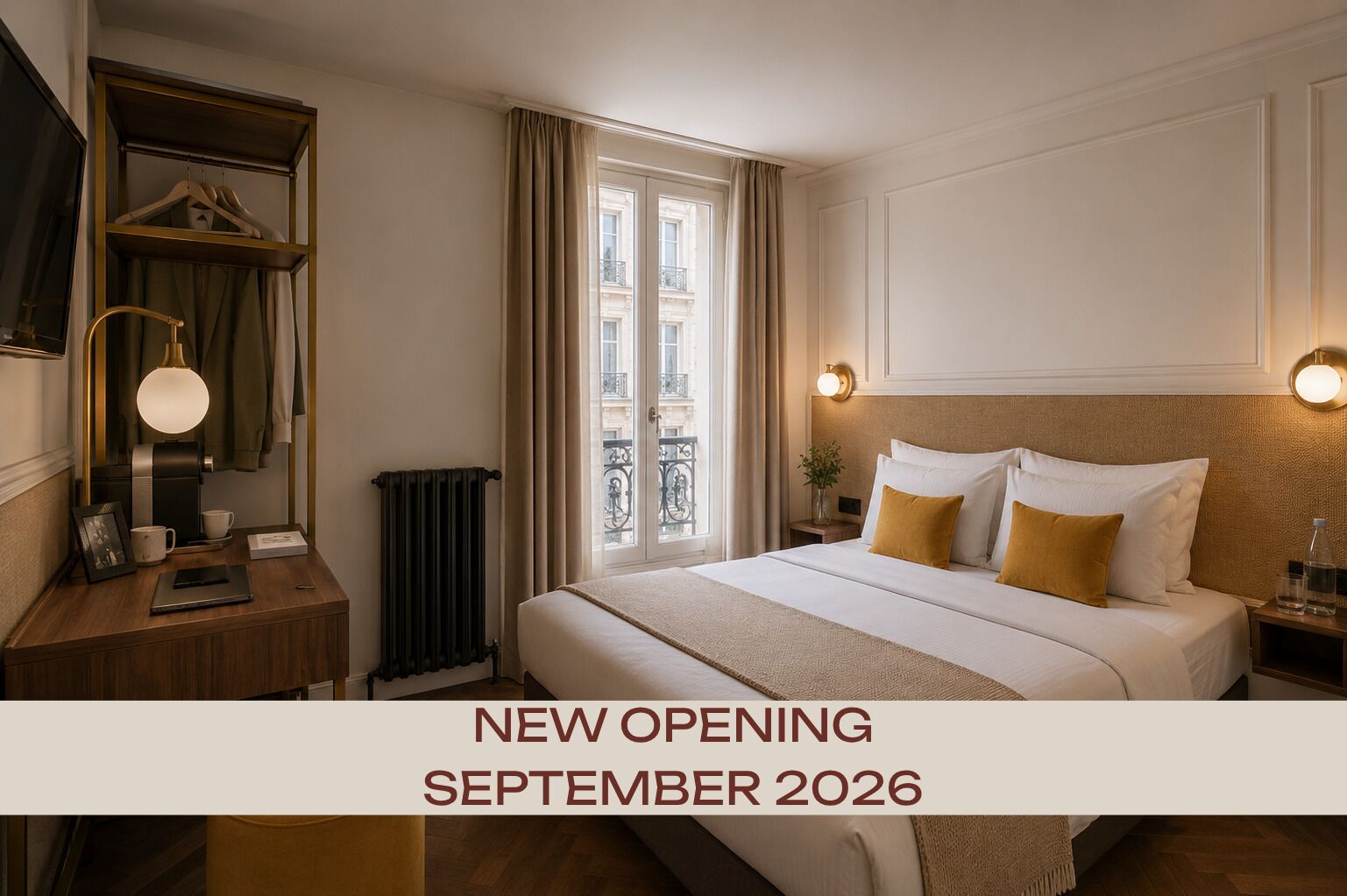 Superior Double Room | Premium bedding, in-room safe, desk, laptop workspace