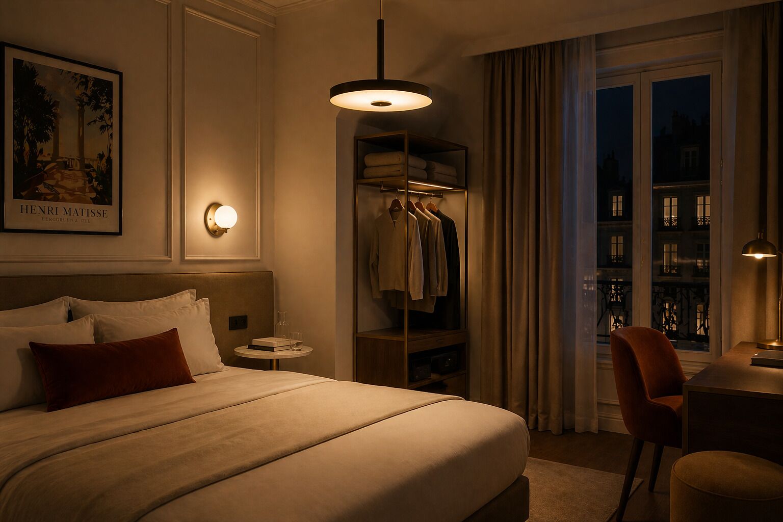 Standard Single Room | Premium bedding, in-room safe, desk, laptop workspace