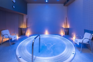Sauna, hot tub, hot springs/mineral springs, Turkish bath/hammam - Hotel SPA Termes Carlemany (Escaldes-Engordany)