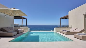 Suite Panoramique, piscine privée | Piscine privée