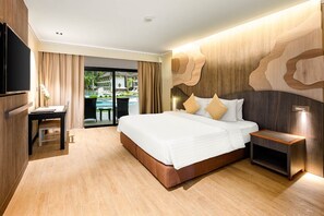 Deluxe Pool Side | Minibar, in-room safe, desk, free WiFi - Amora Beach Resort Phuket (Choeng Thale)