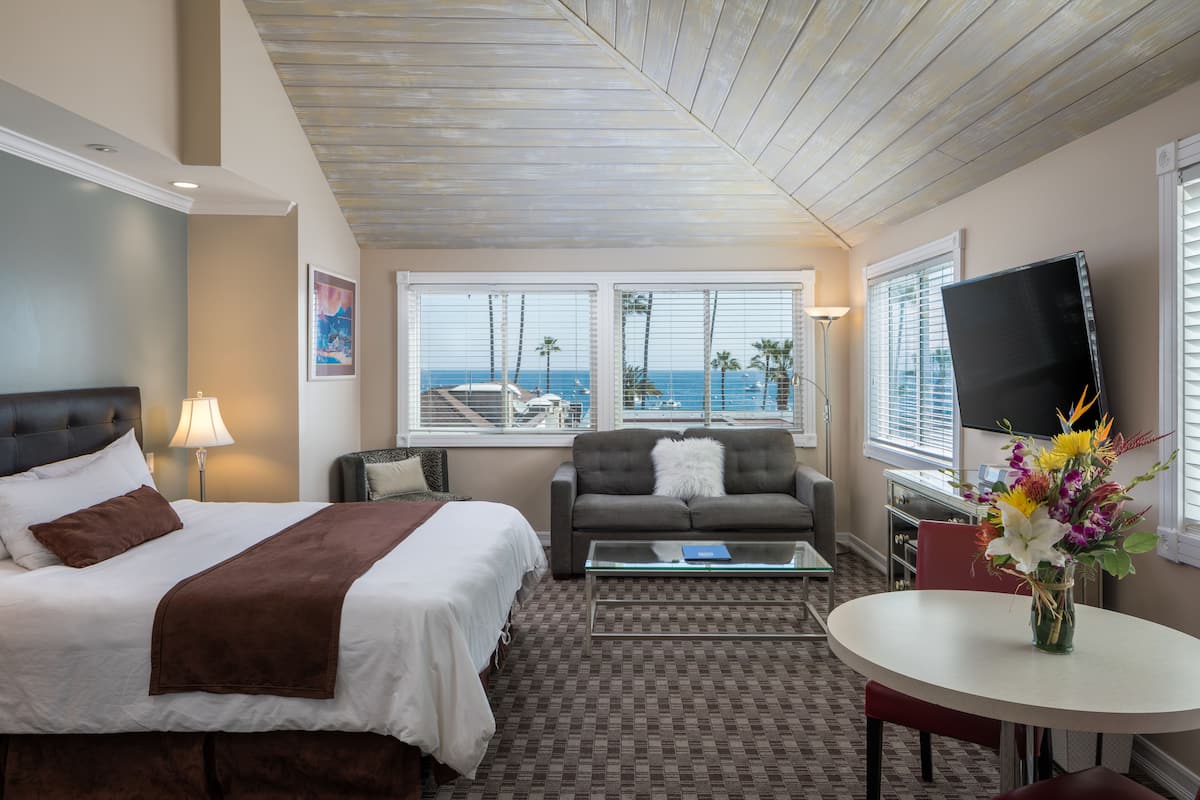Suite, 1 très grand lit et 1 canapé-lit | Vue de la chambre