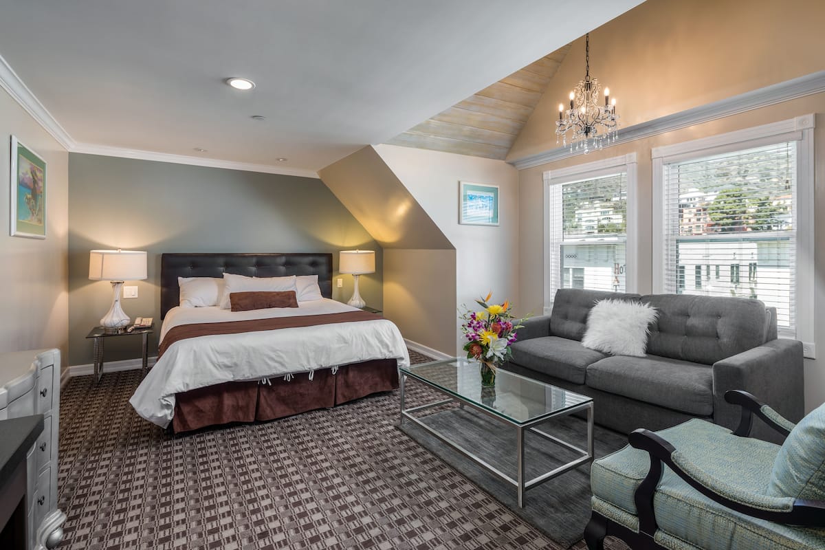 Suite Luxe, vue partielle sur l'océan | Vue de la chambre