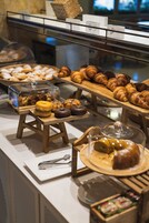 Daily buffet breakfast for a fee