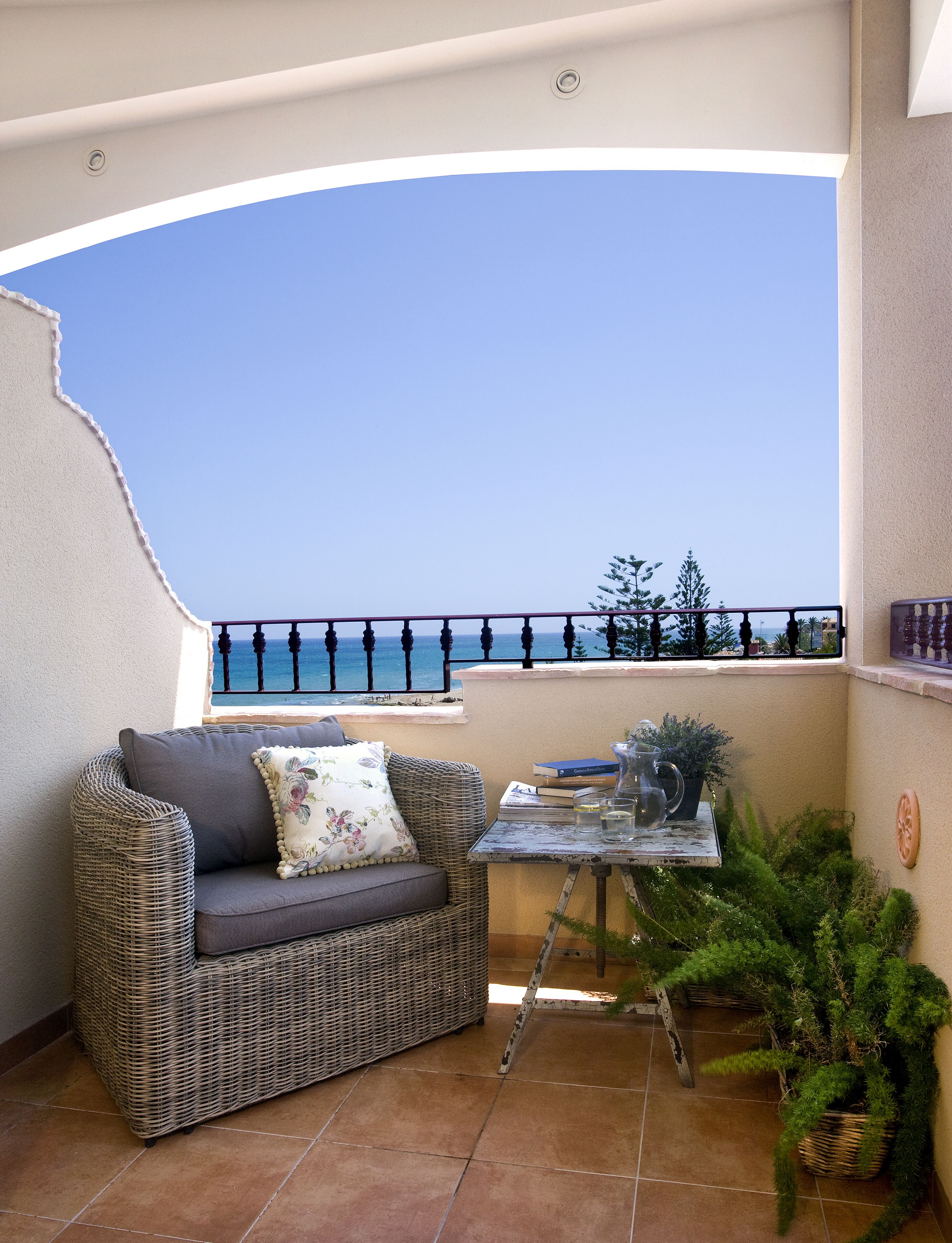 superior room, sea view | terrace/patio