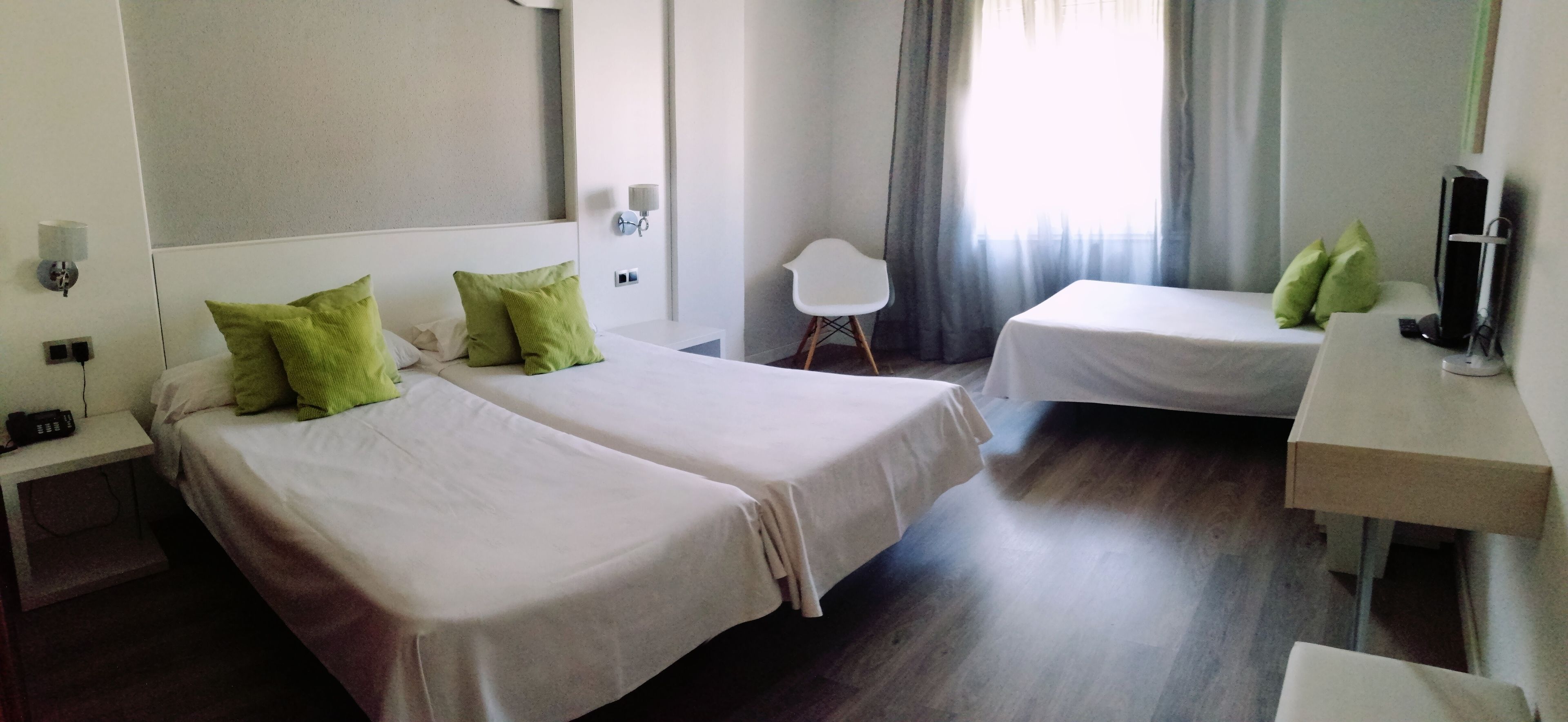 triple room | in-room safe, desk, blackout curtains, soundproofing