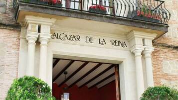 Voorkant van accommodatie