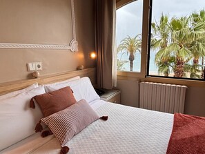 Habitació doble, vistes al mar | Caixa forta a l'habitació, wifi gratuïta i roba de llit 