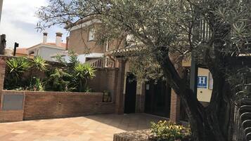 Voorkant van accommodatie