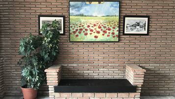 Zona de estar del vestíbulo