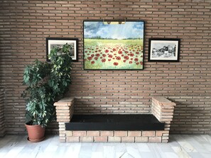 Sala de estar en el lobby