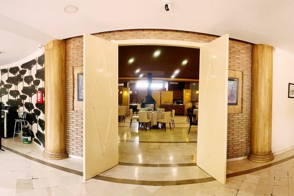 Interior entrance