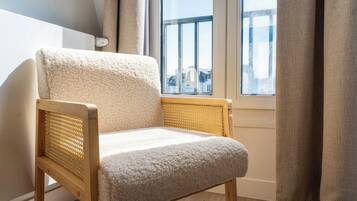 Memory foam beds, minibar, individually decorated