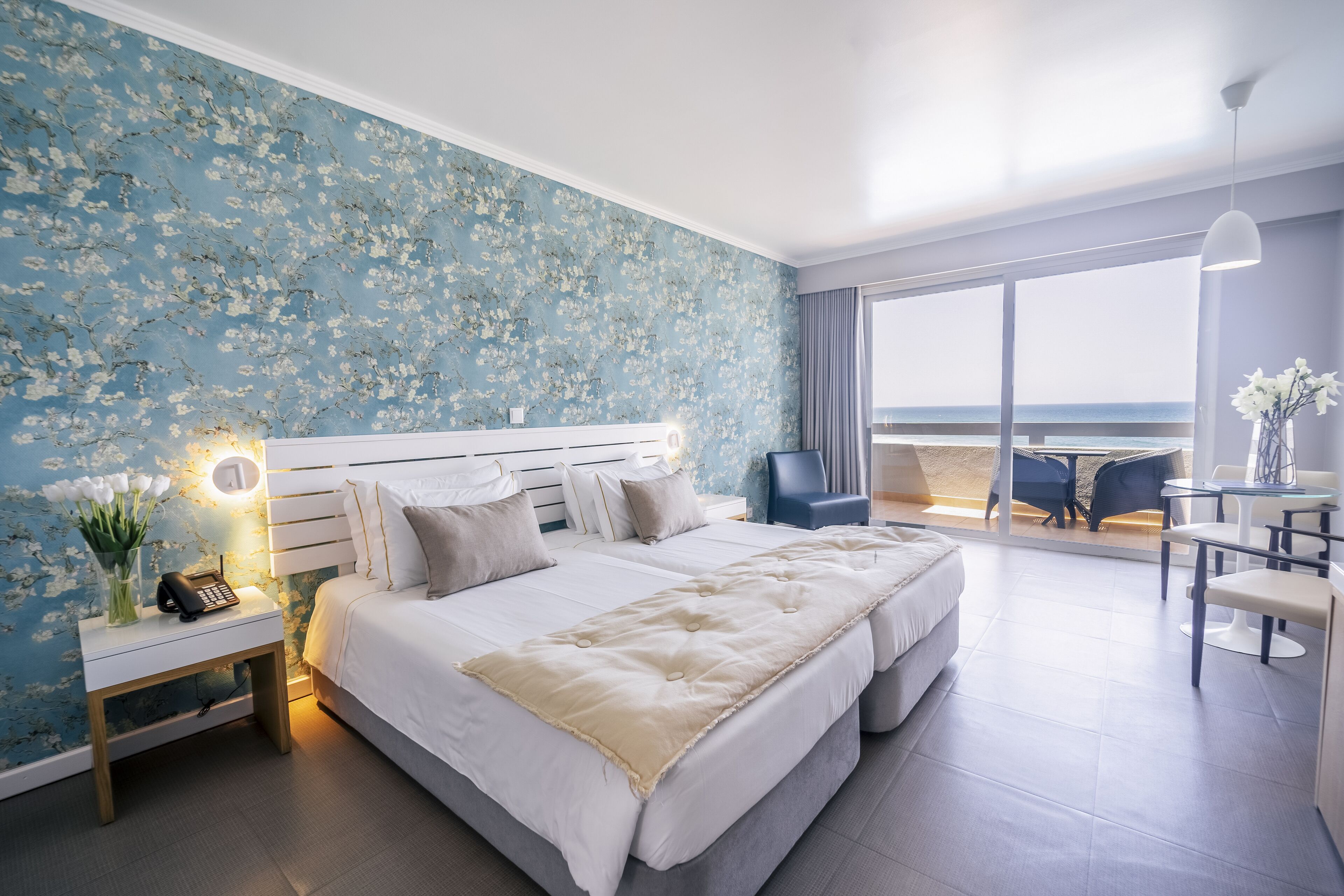 superior double or twin room, balcony, sea view | minibar, in-room safe, blackout curtains, rollaway beds