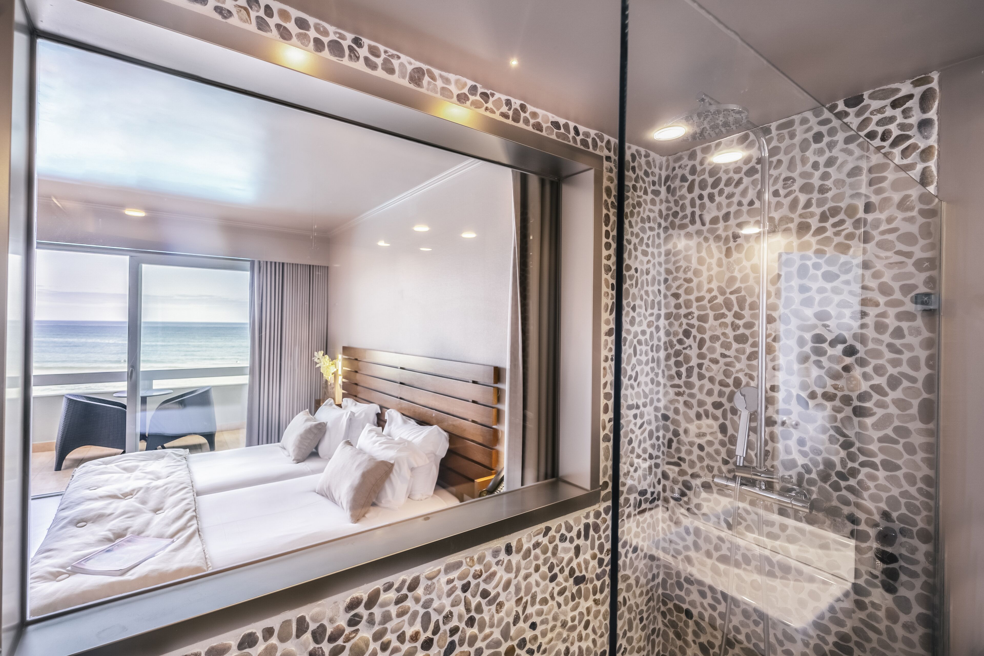 family room, balcony, sea view | bathroom | combined shower/bathtub, free toiletries, hair dryer, towels