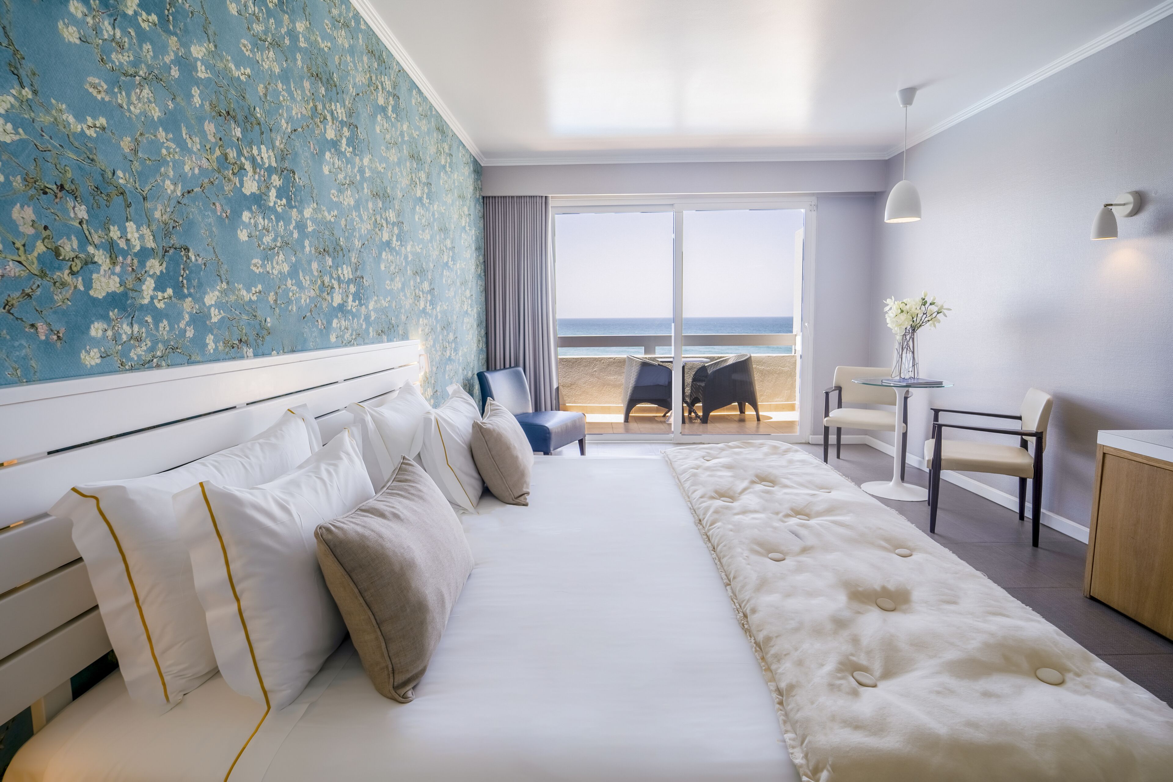 superior double or twin room, balcony, sea view | minibar, in-room safe, blackout curtains, rollaway beds