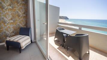 Superior Double or Twin Room, Balcony, Sea View | Terrace/patio