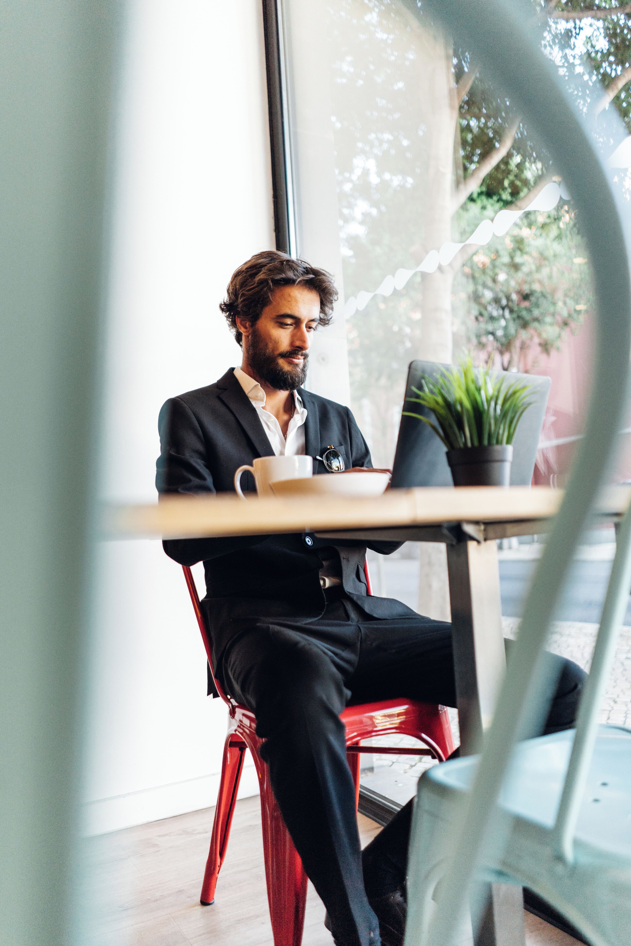 Coin salon dans le hall