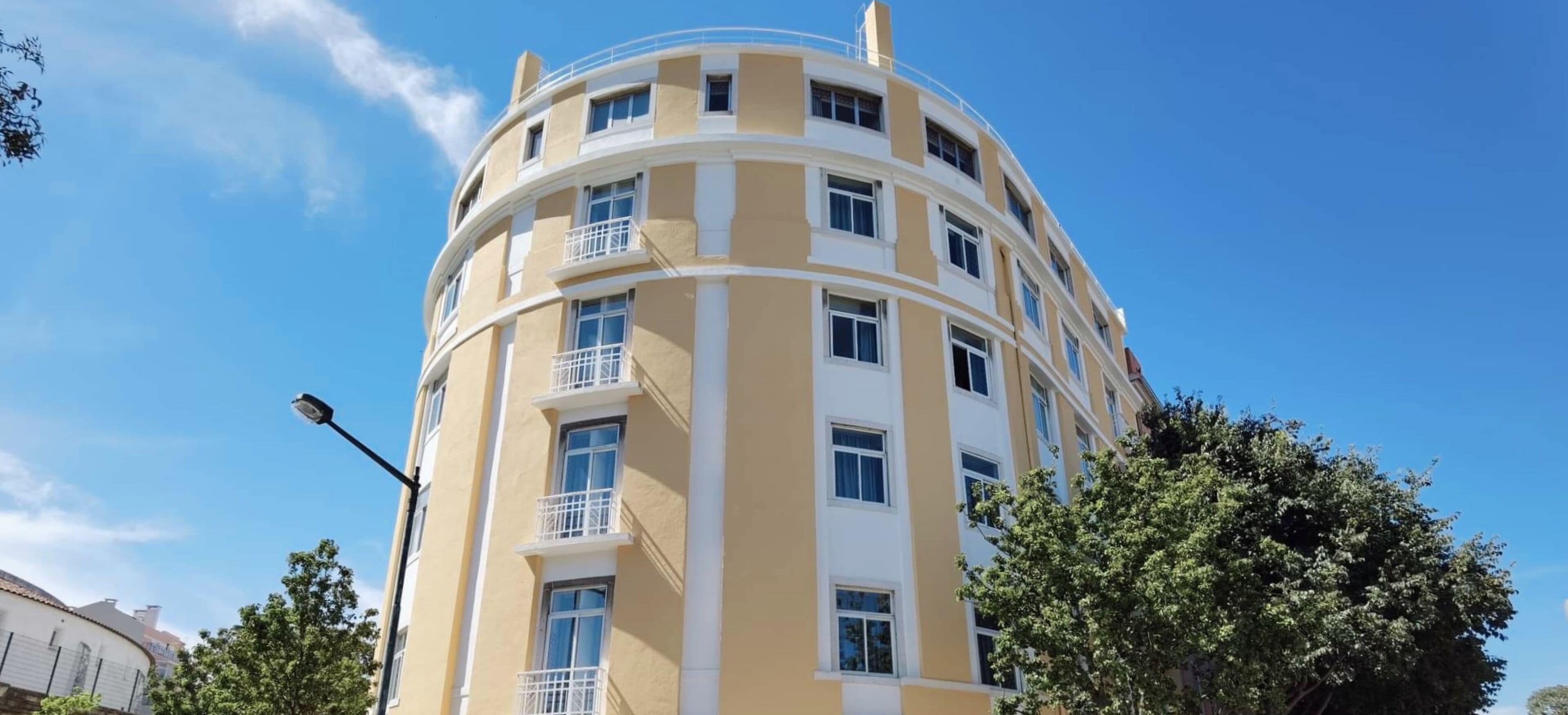 Façade de l’hébergement