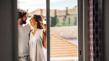 Superior Double Room | Blackout curtains, soundproofing, iron/ironing board, free WiFi