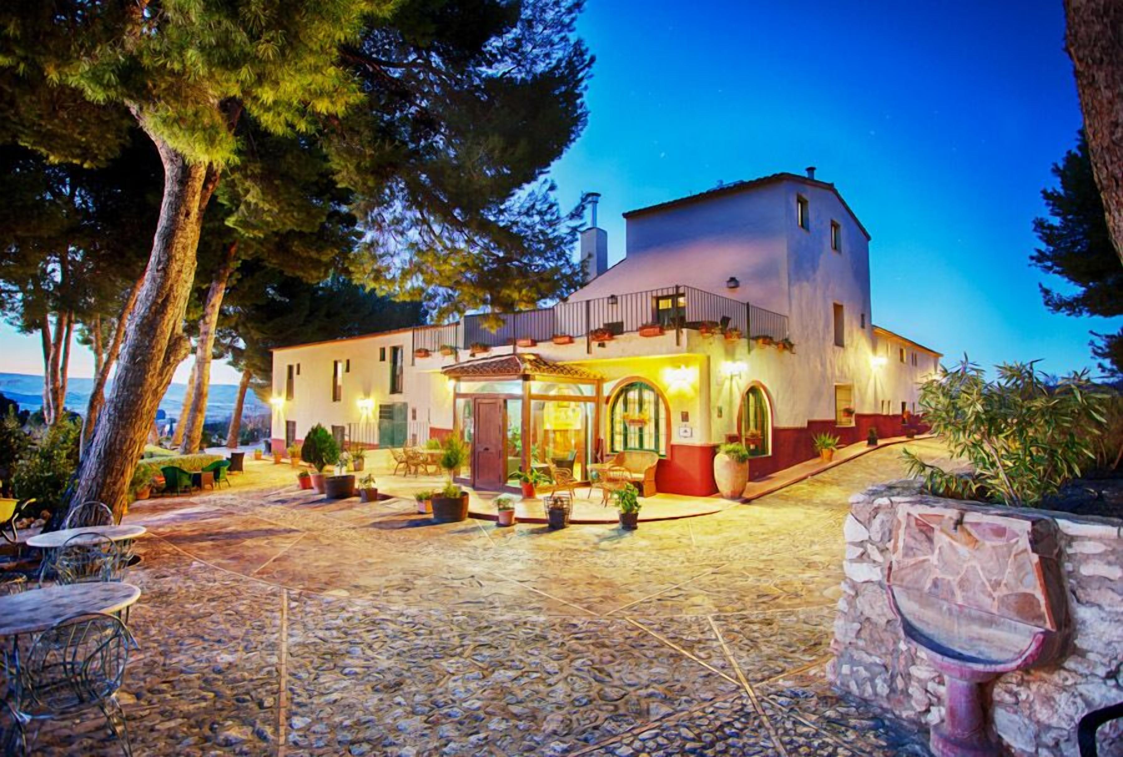 front of property – evening/night