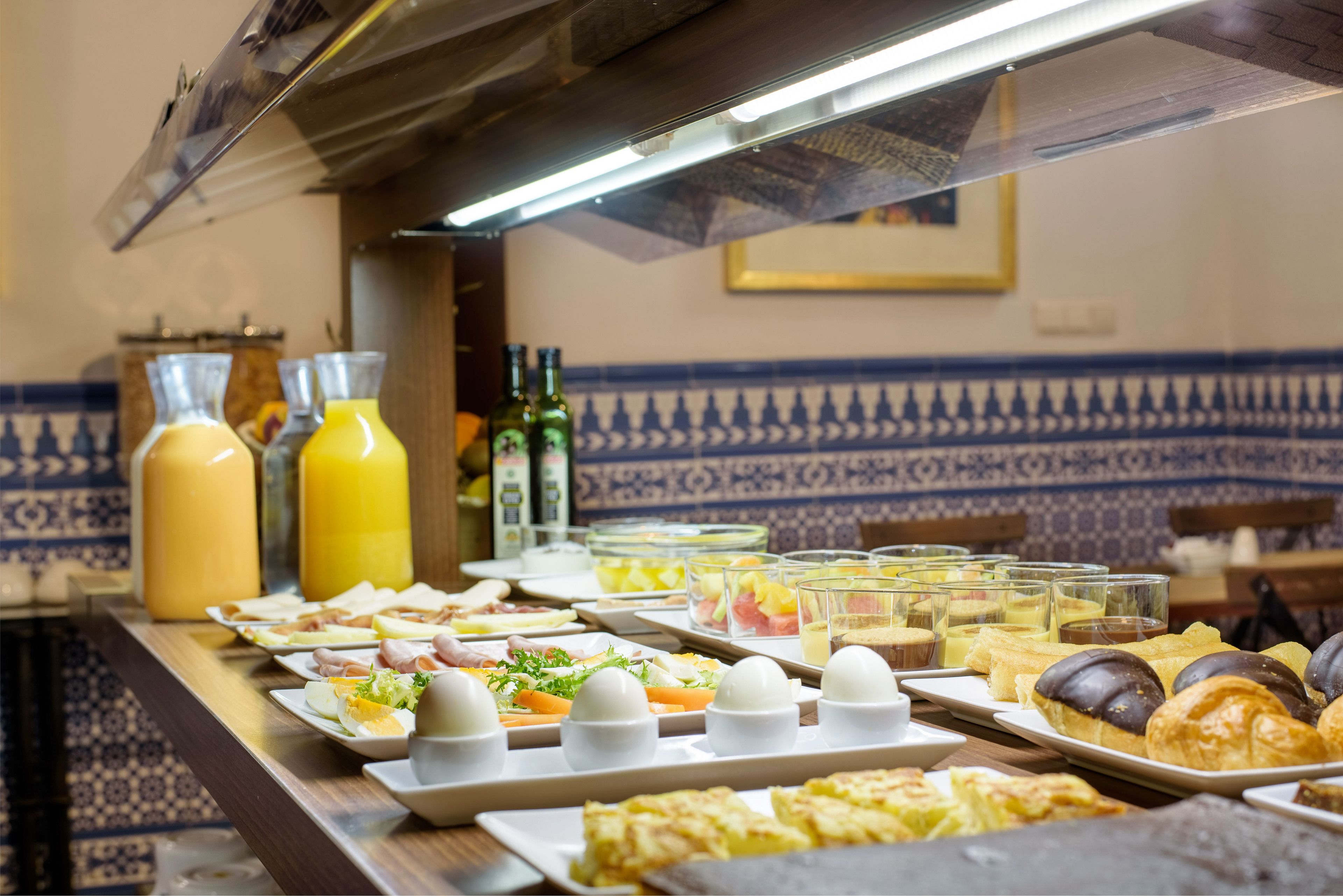 daily buffet breakfast (eur 12 per person)