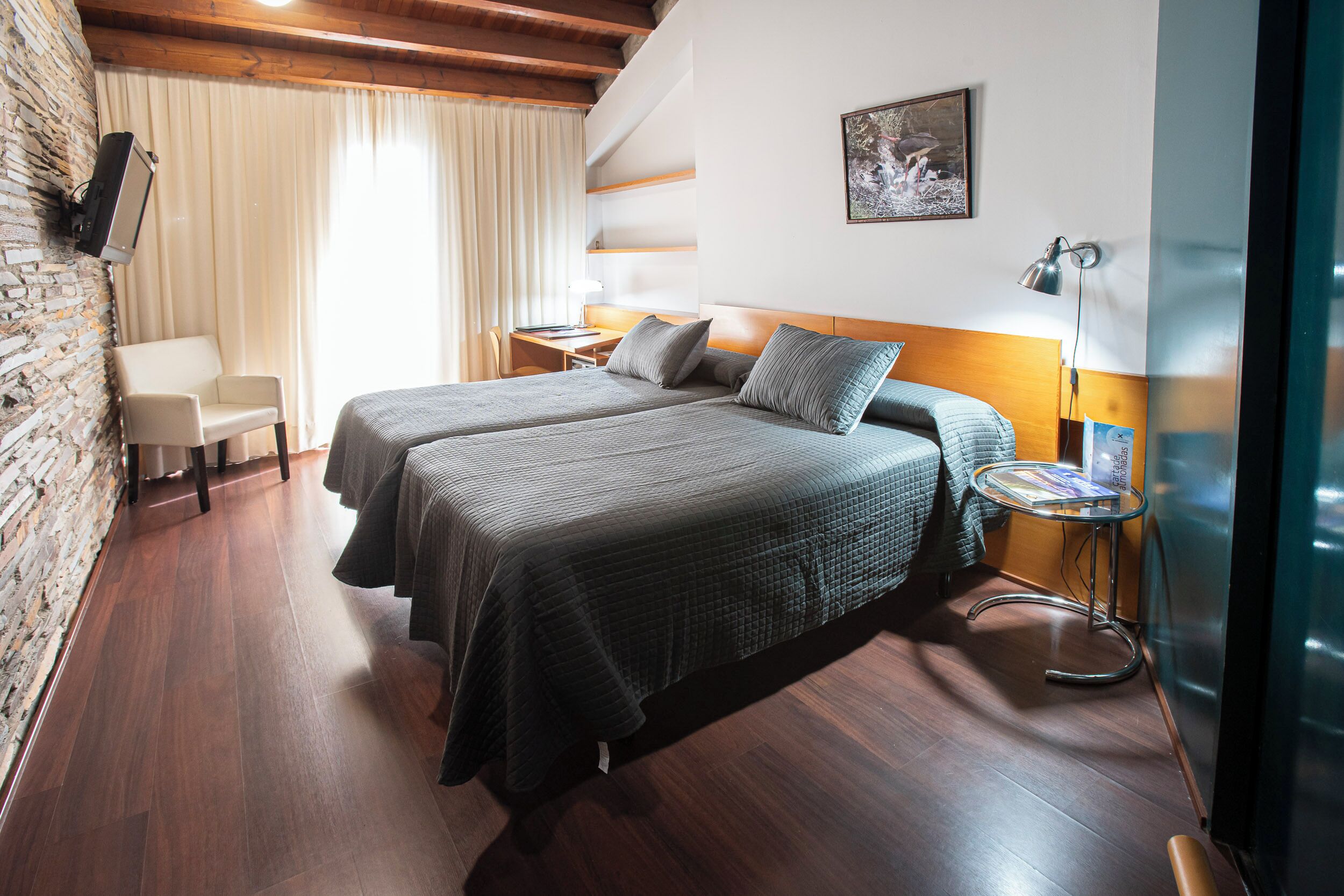 double or twin room | 1 bedroom, in-room safe, desk, blackout curtains