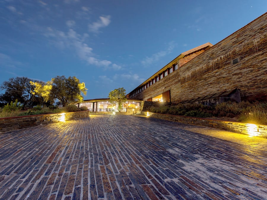 Façade de l’hébergement