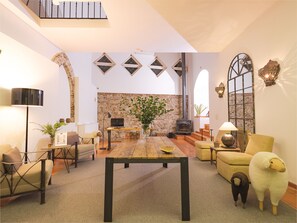 Sala de estar en el lobby