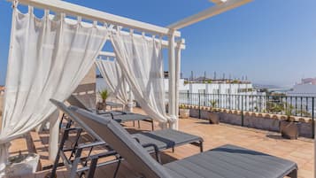 Terrasse sur le toit