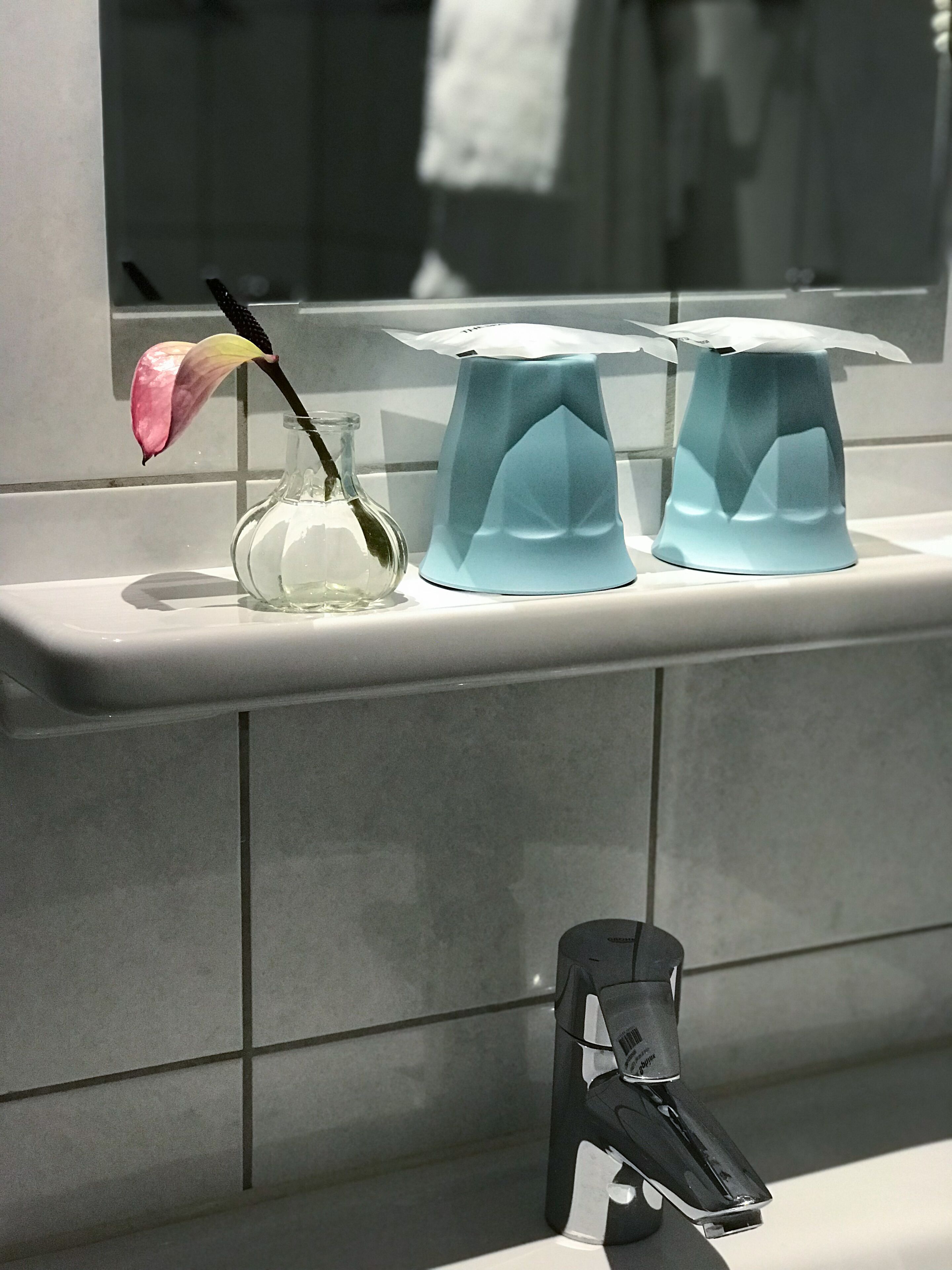 deluxe double room, 1 queen bed | bathroom | shower, free toiletries, hair dryer, towels