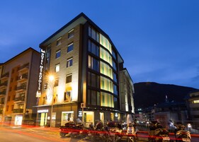 Façade de l’hébergement