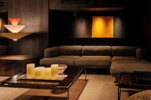 Sala de estar en el lobby
