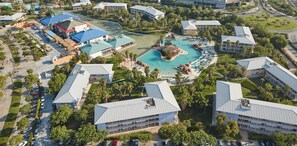 Aerial view - PortAventura Hotel Caribe - Includes unlimited access to PortAventura Park & 1 day access to Ferrari Land (Salou)