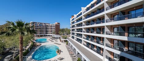 Voorkant van accommodatie