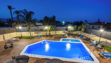Seasonal outdoor pool