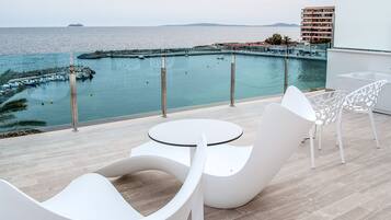 Uitzicht vanuit accommodatie