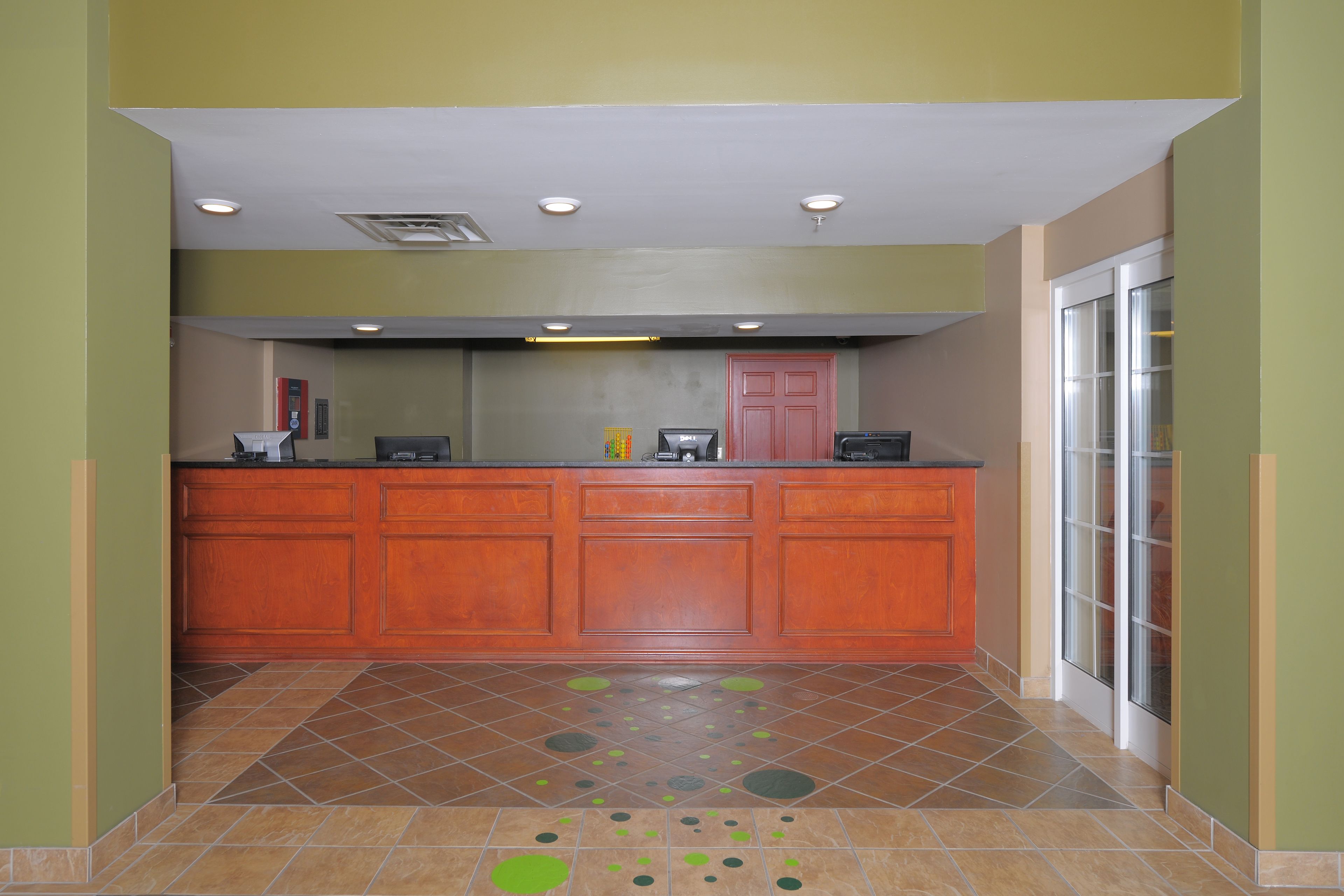 check-in/check-out kiosk