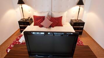 Exclusieve suite (Wellness Suite) | 1 slaapkamer, luxe beddengoed, een kluis op de kamer