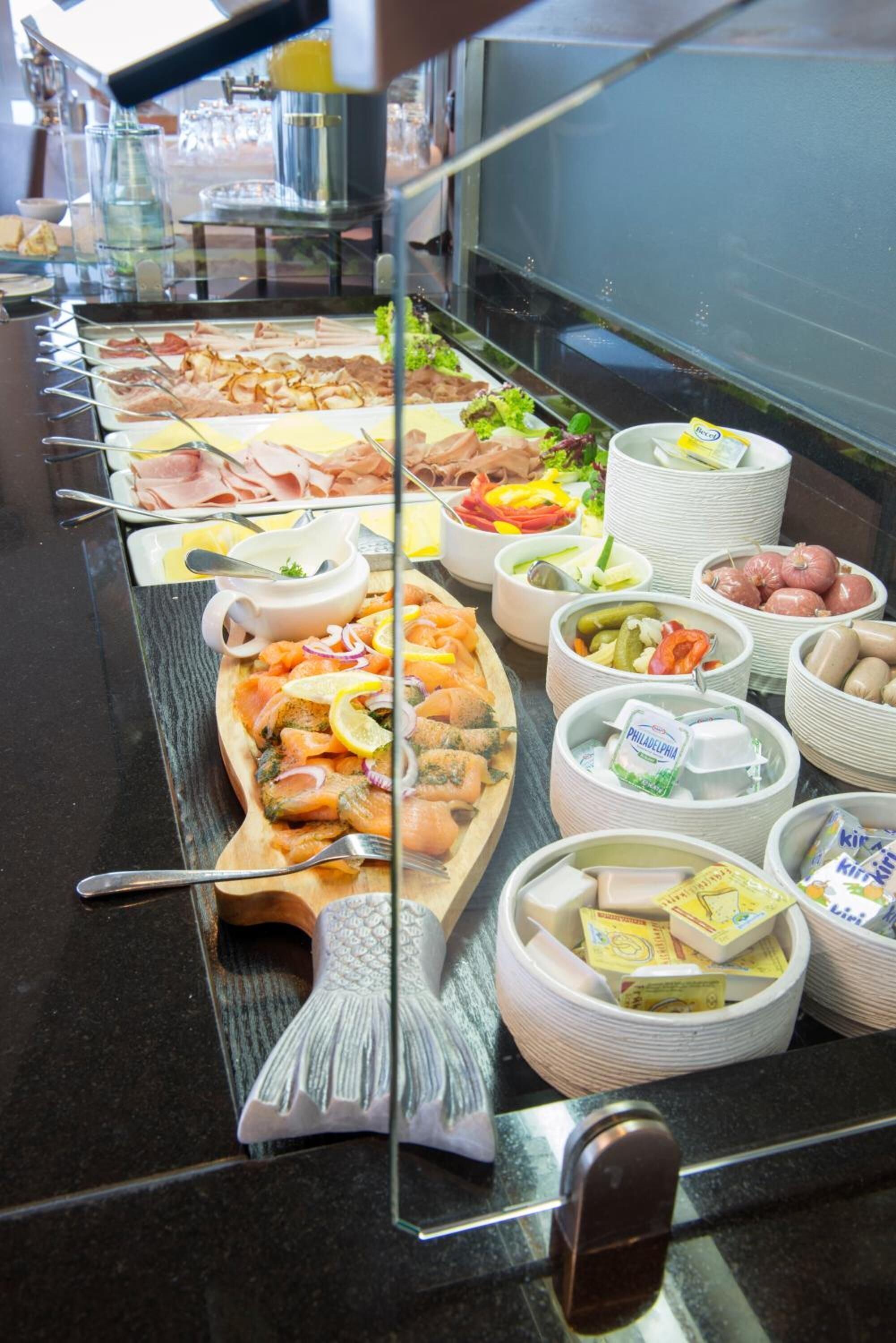 daily buffet breakfast (eur 17.50 per person)