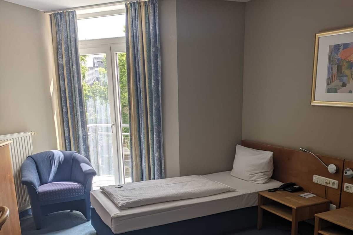 1 habitación y ropa de cama de alta calidad