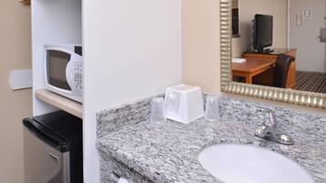 In-room safe, desk, laptop workspace, iron/ironing board