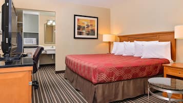 In-room safe, desk, laptop workspace, iron/ironing board