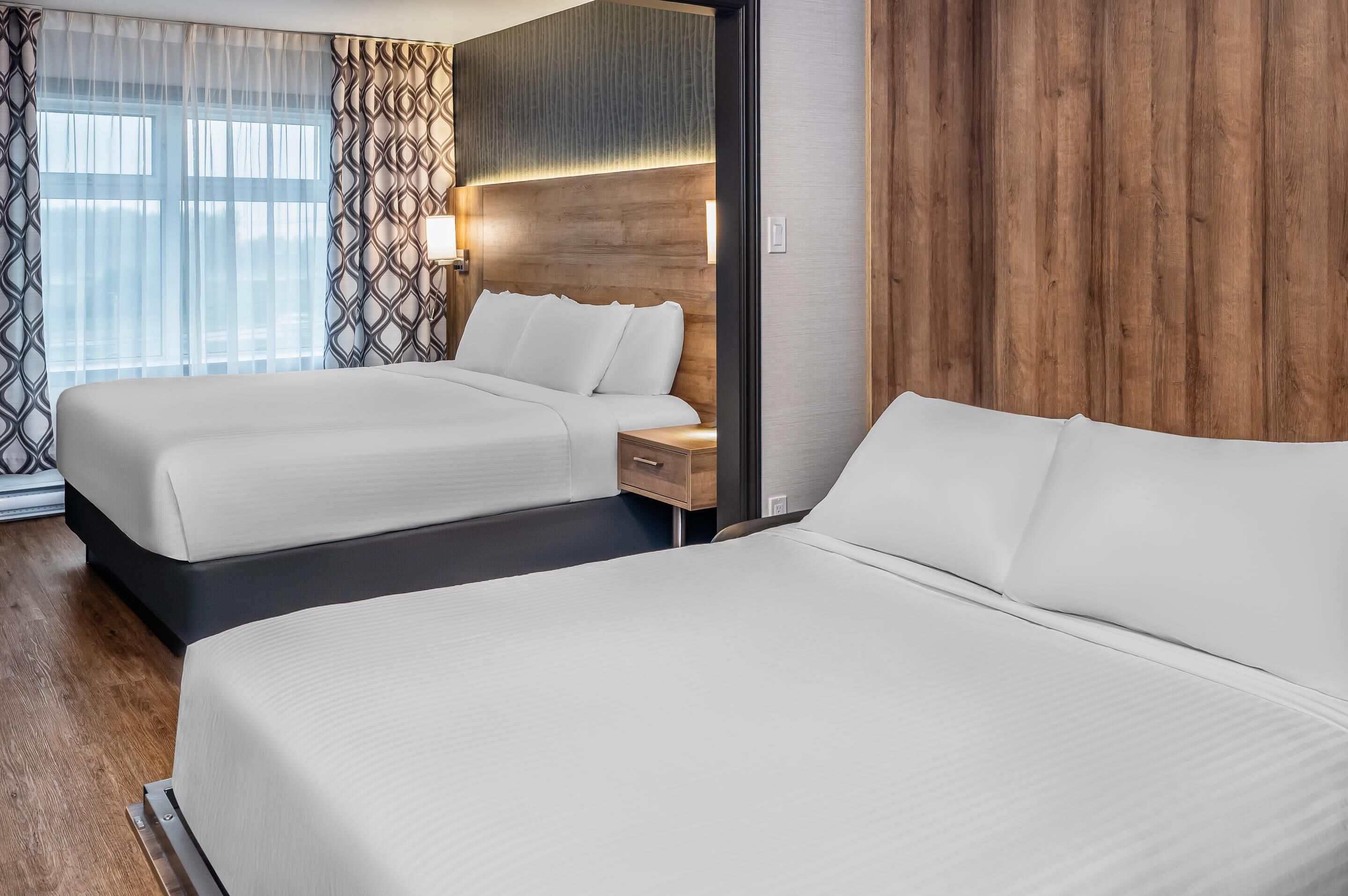 suite, multiple beds, non smoking (efficiency) | premium bedding, desk, laptop workspace, soundproofing