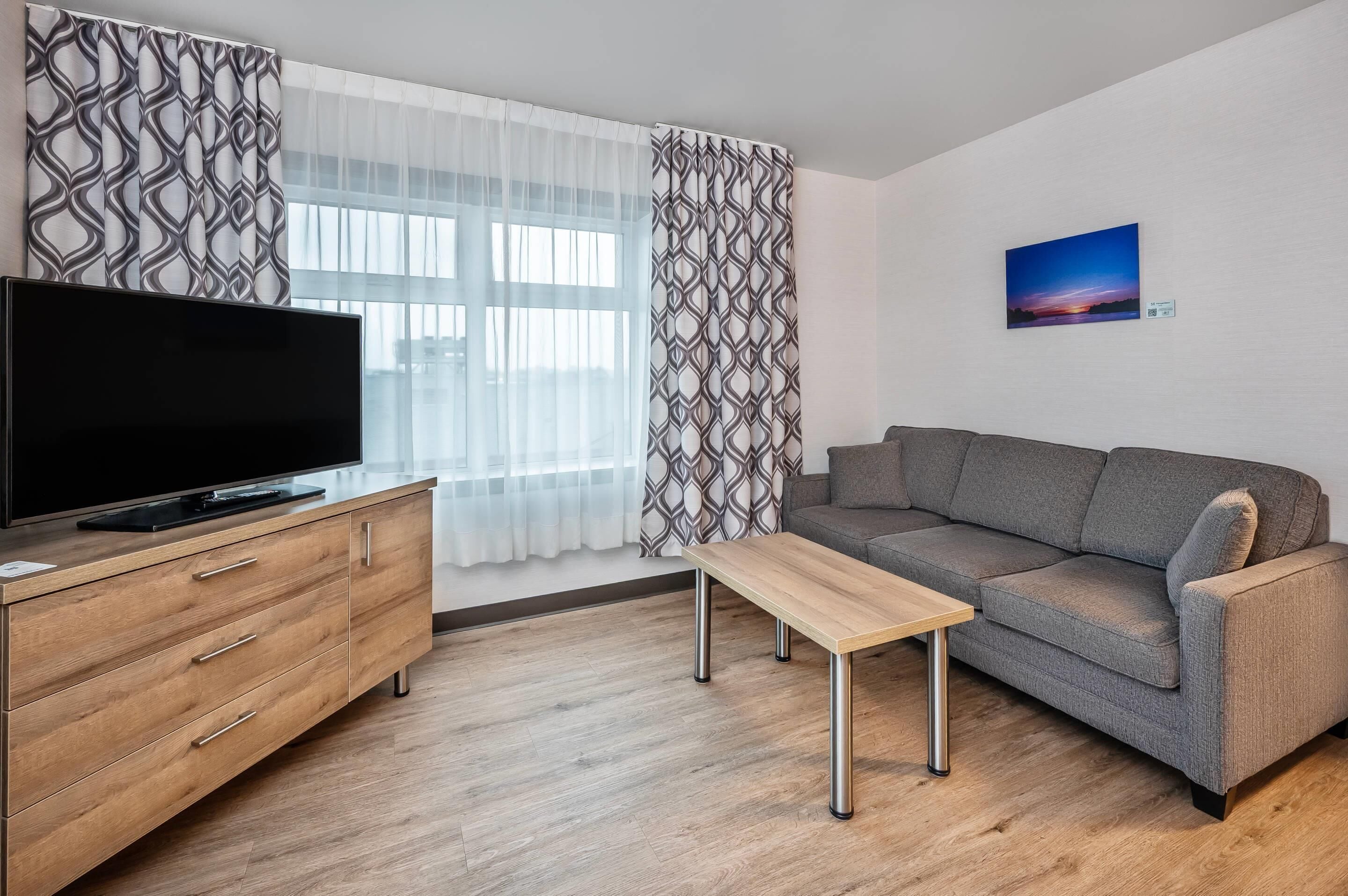 premium bedding, desk, laptop workspace, soundproofing