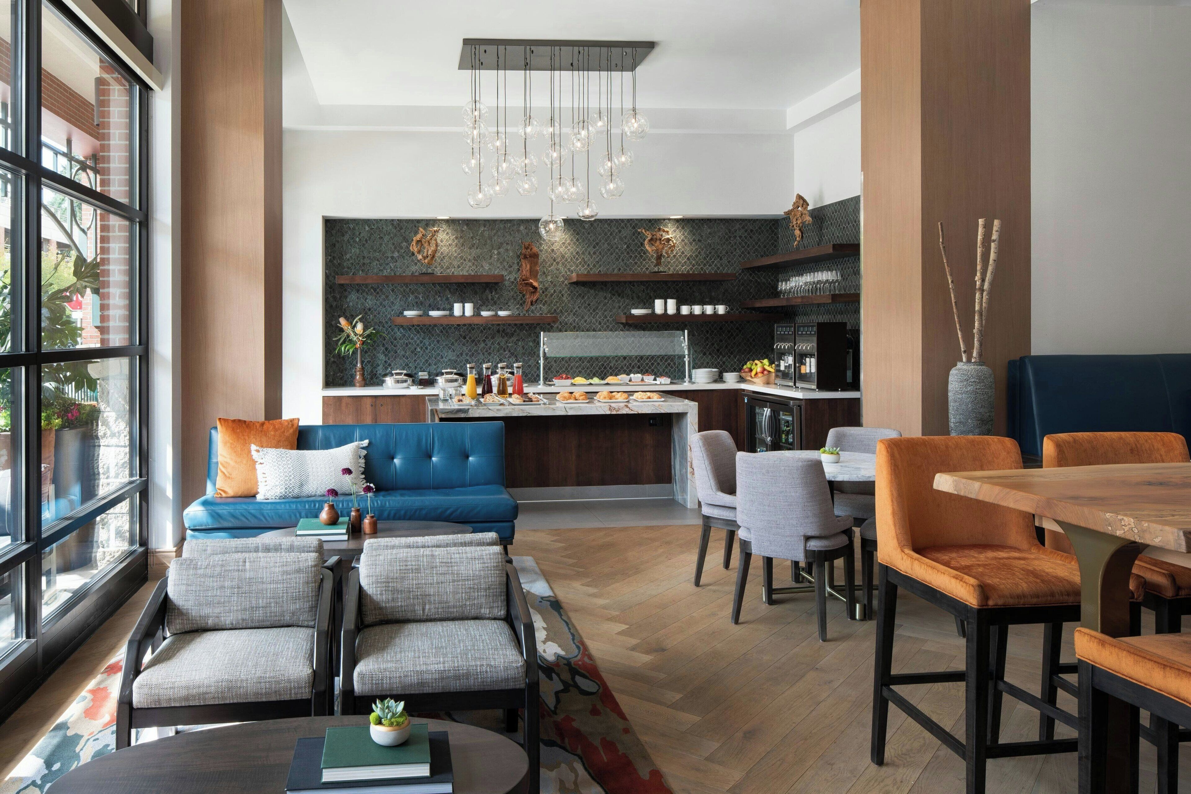 Daily cooked-to-order breakfast for a fee