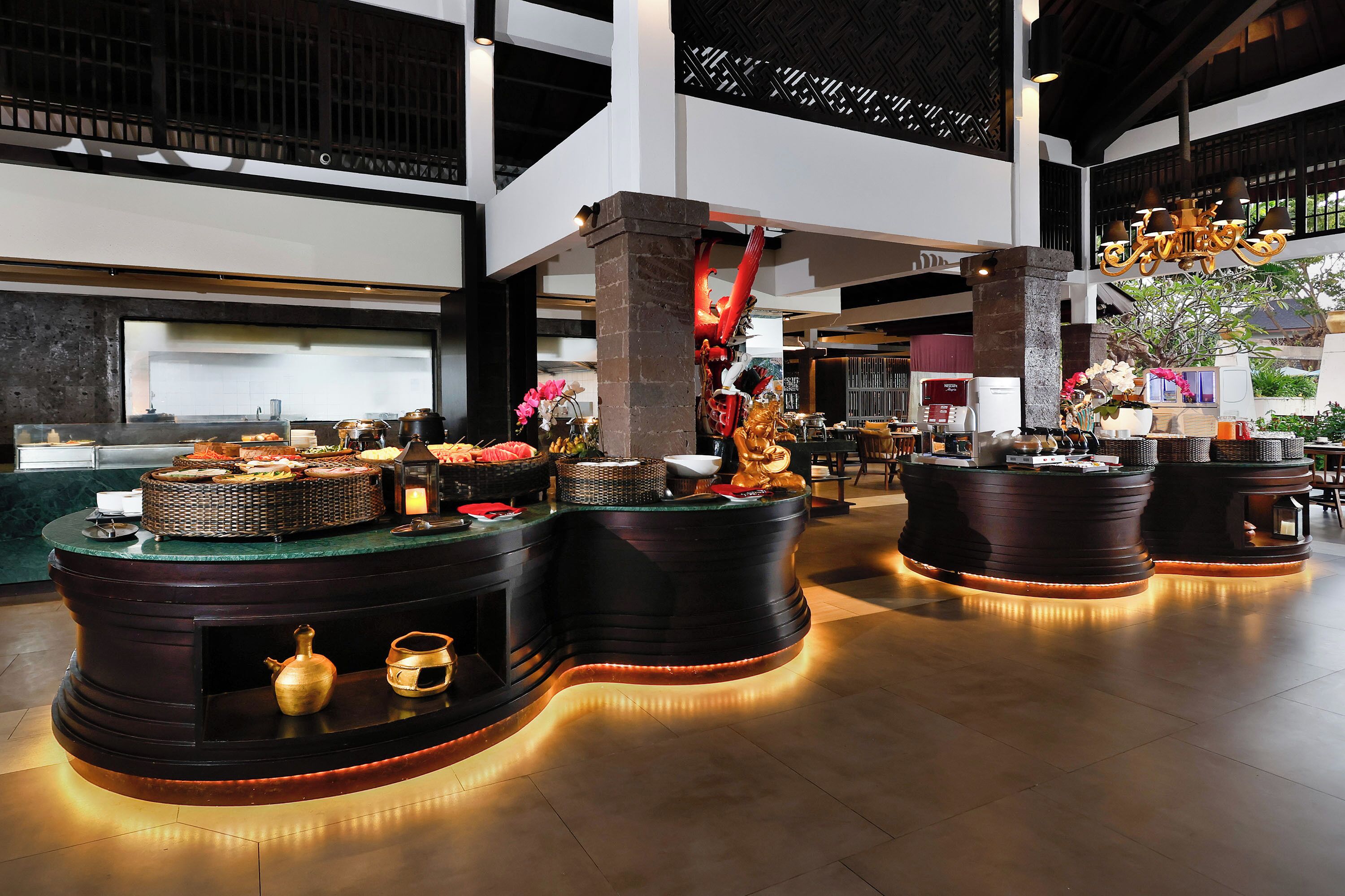 daily buffet breakfast (usd 13 per person)